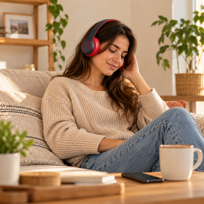 audifonos · Imagen de uso del producto