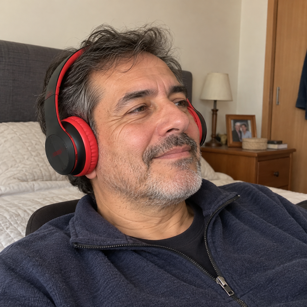 audifonos · Testimonio de ejemplo