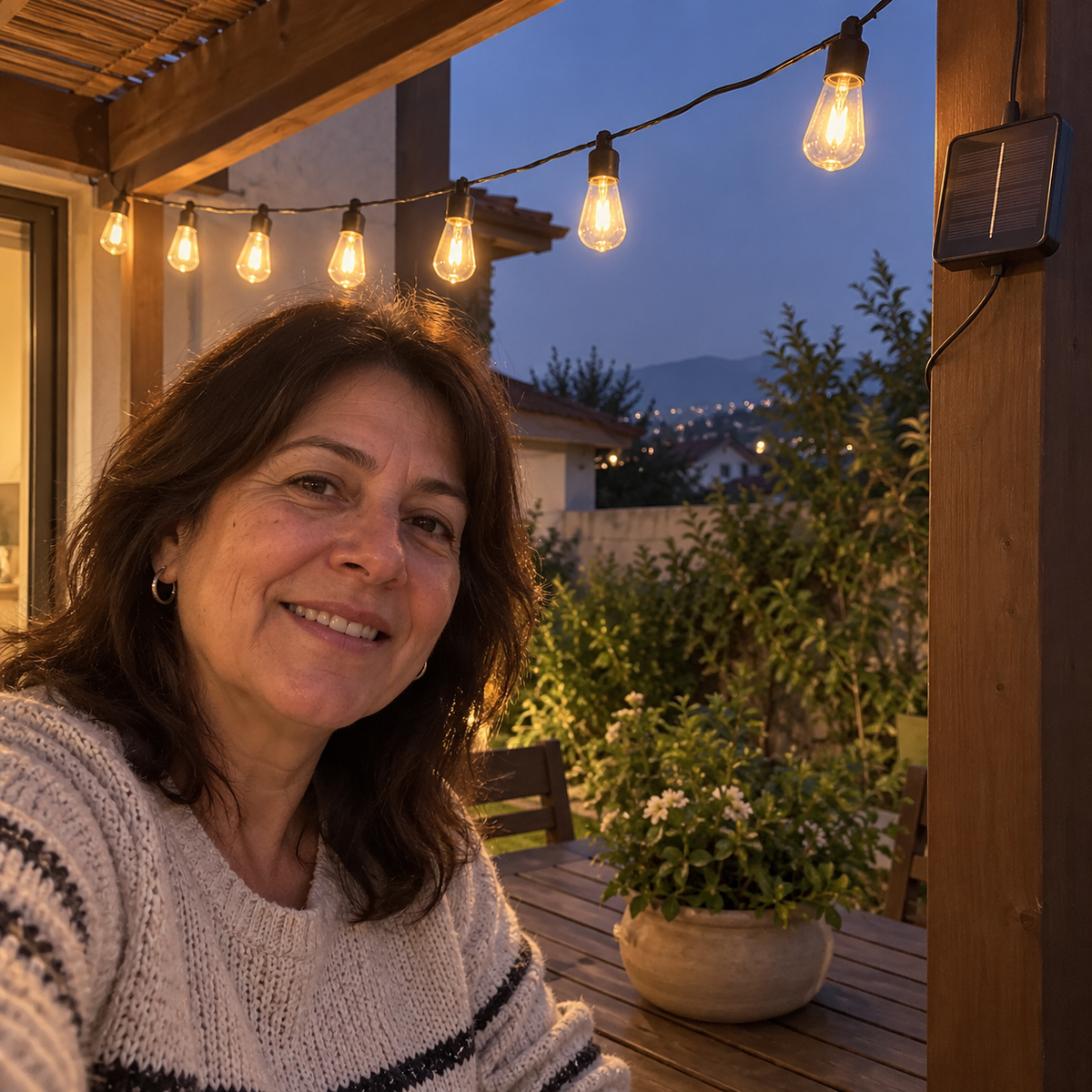guirnalda · Testimonio de ejemplo