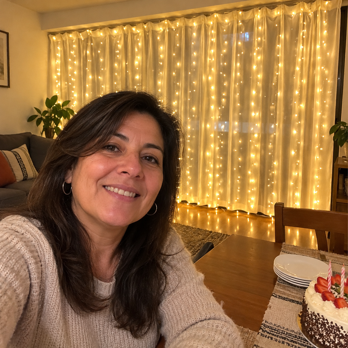 luces · Testimonio de ejemplo