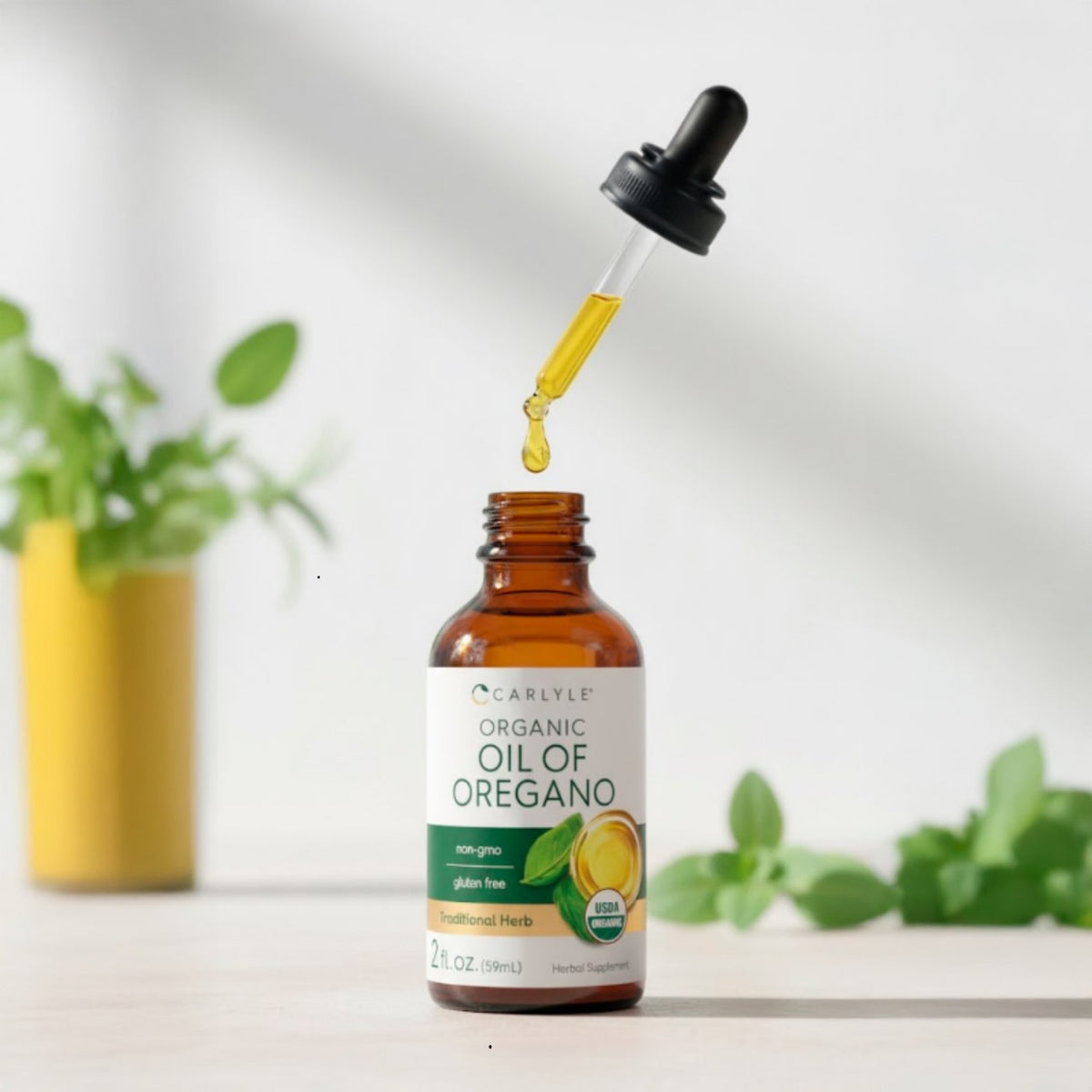 Aceite de orégano · Oil of Oregano · Foto del proveedor