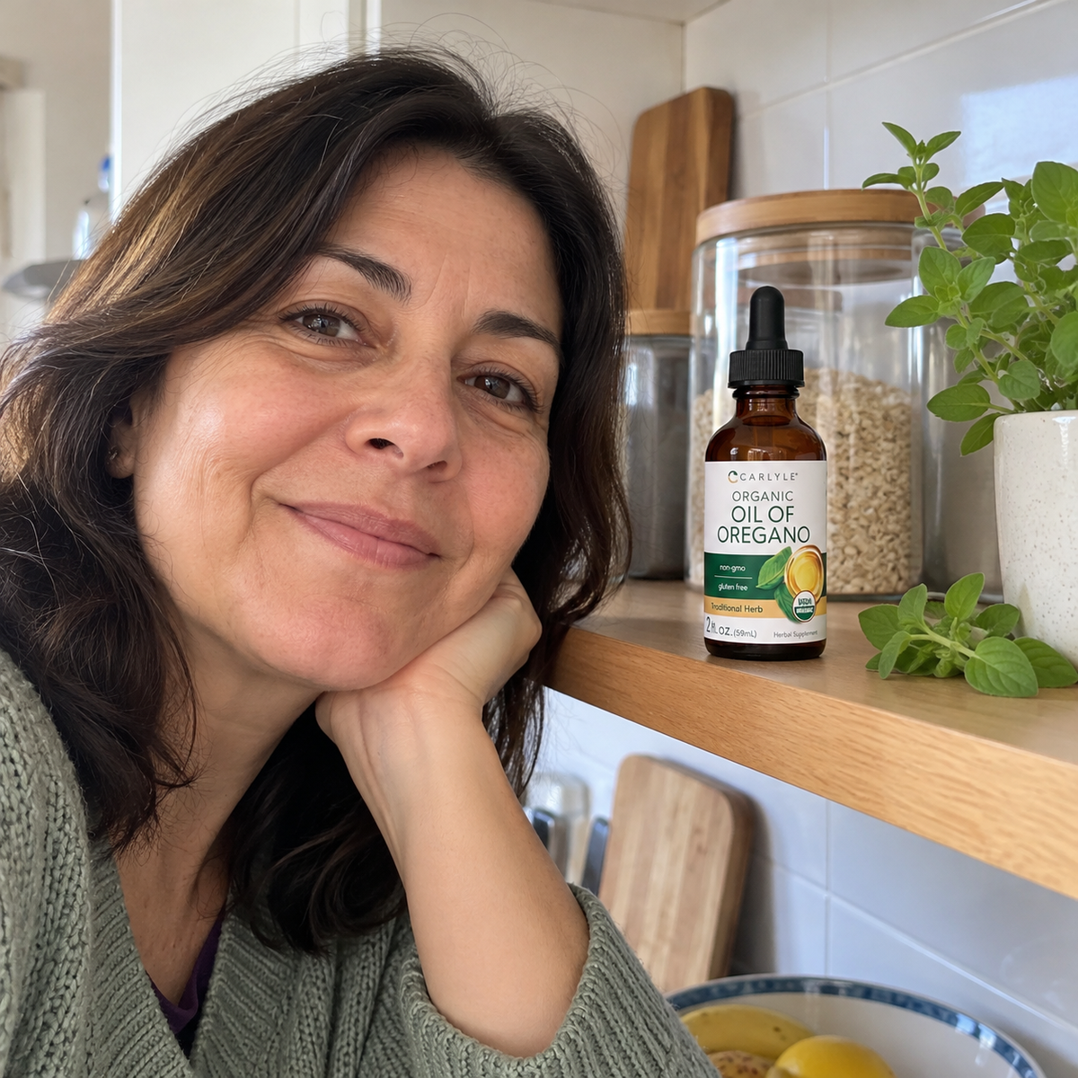 oregano · Testimonio de ejemplo